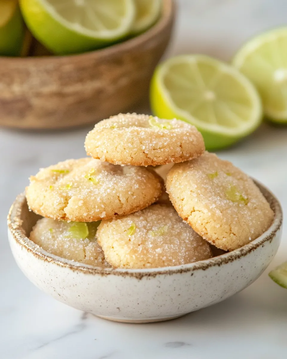 Delicious Key Lime Pie Cookies shot