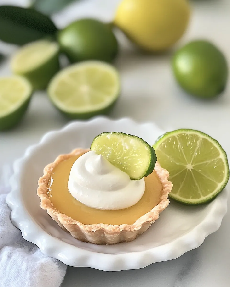 Homemade Key Lime Tartlets photo