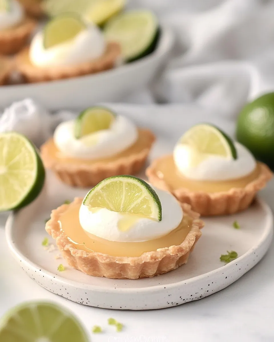 Classic Key Lime Tartlets image