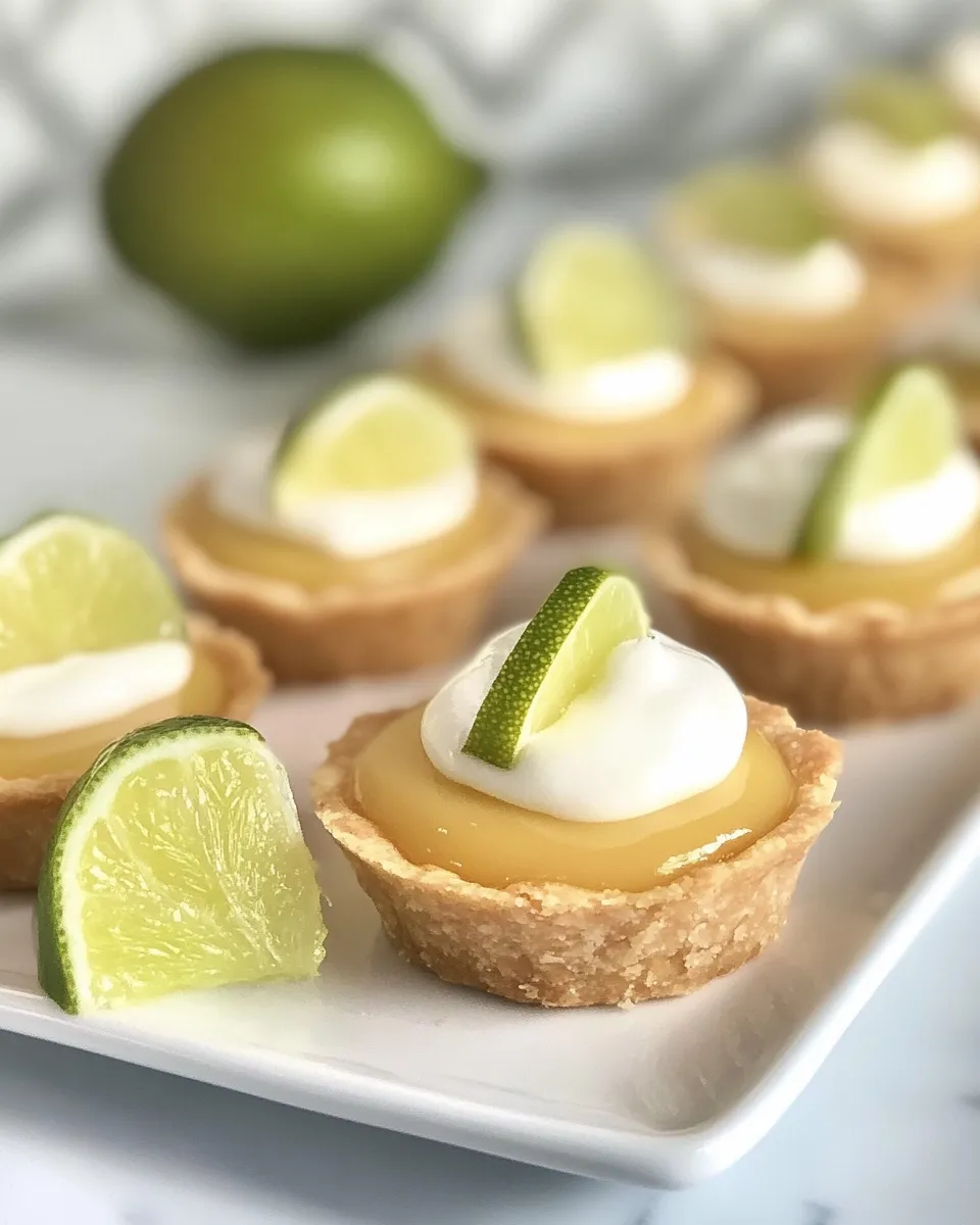 Easy Key Lime Tartlets recipe photo