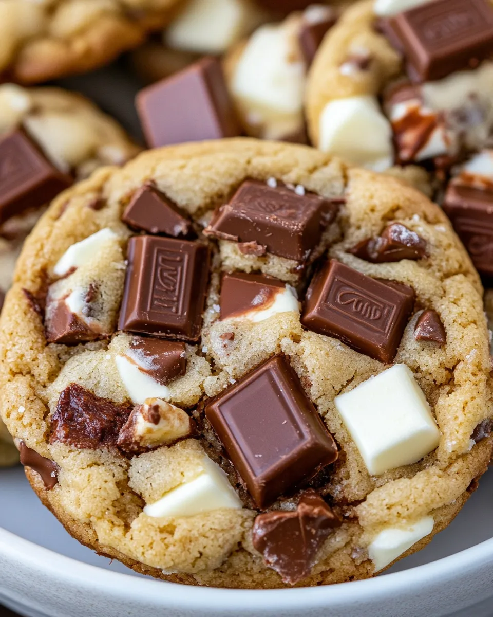 Easy Kit Kat Cookies recipe photo