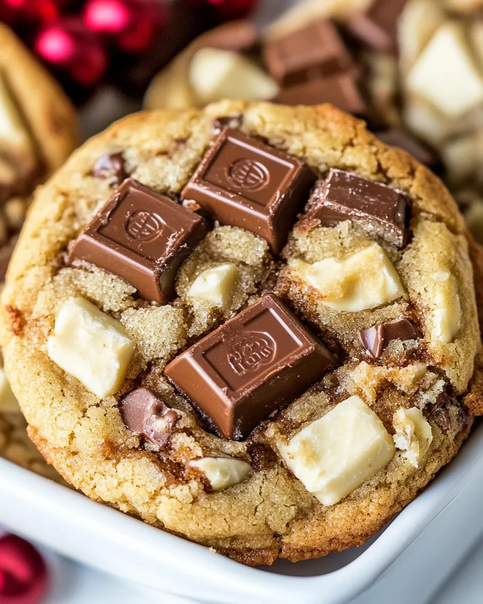 Sweet Kit Kat Cookies dish photo