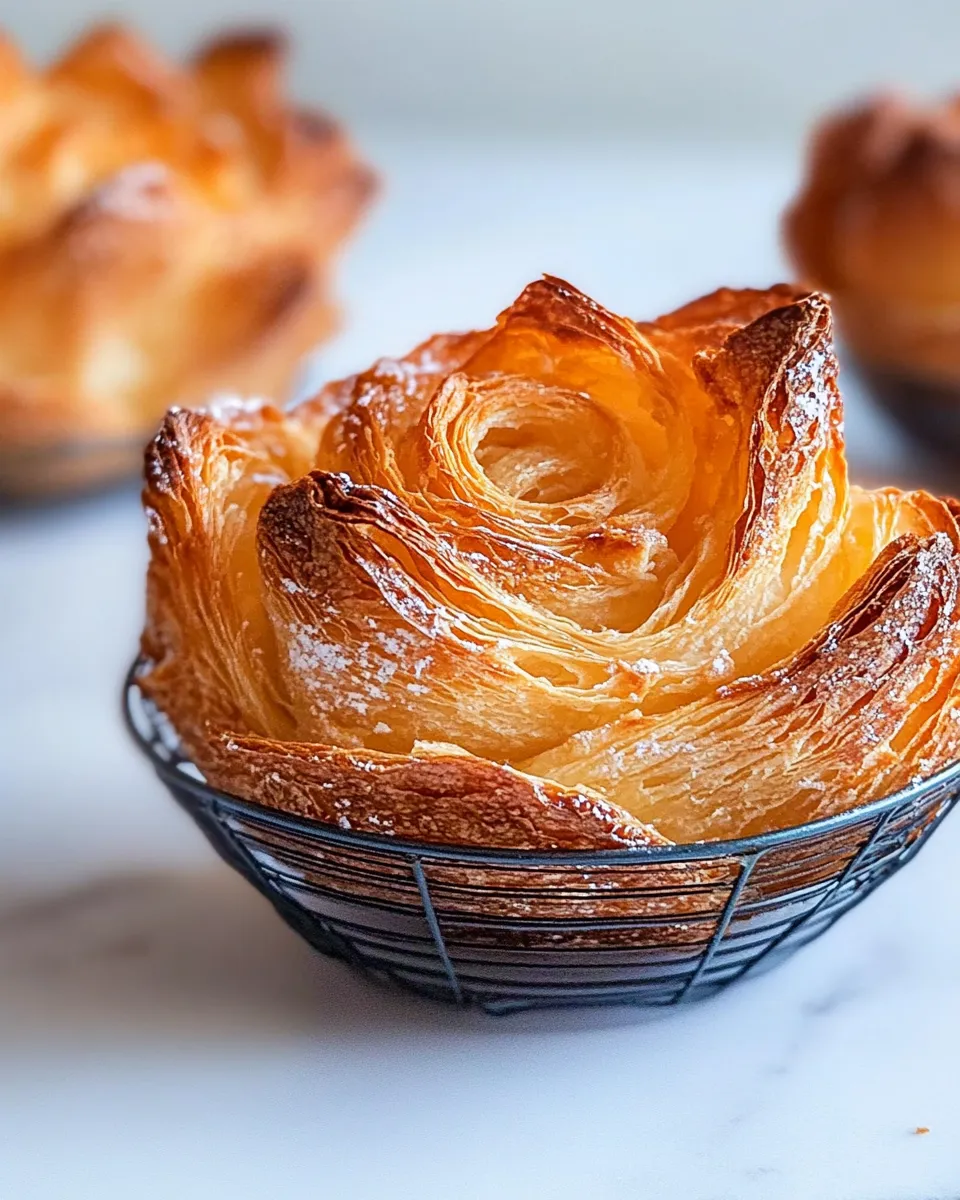 Classic Kouign-Amann dish photo