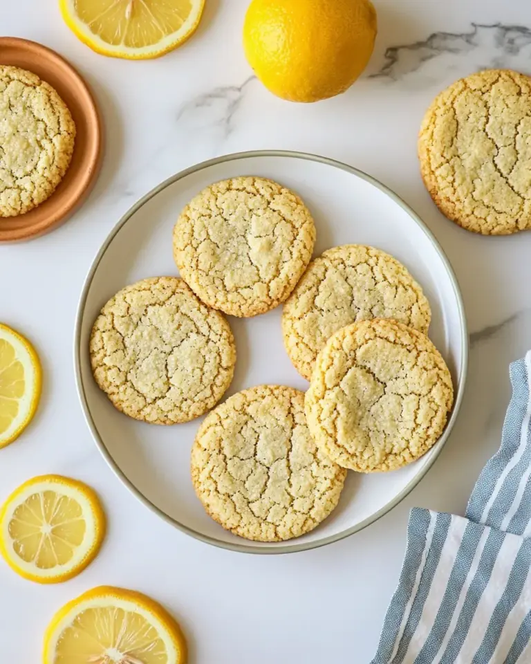 Homemade Lemon Cookies photo