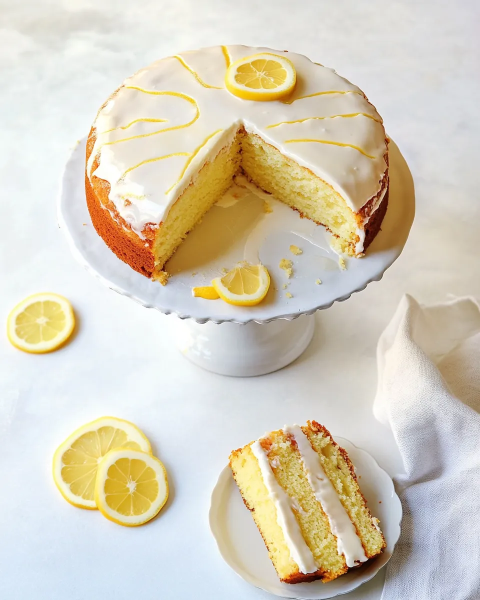 Classic Lemon Yogurt Cake image