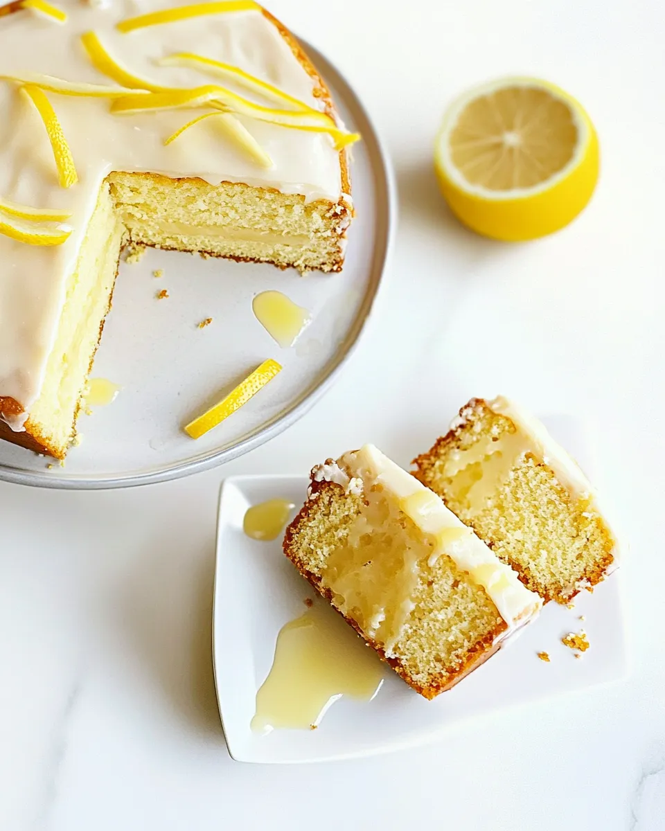 Easy Lemon Yogurt Cake recipe photo