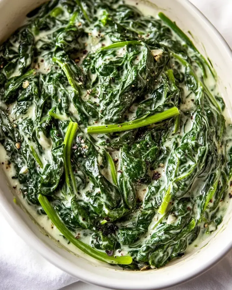 Homemade Low-Carb Keto Creamed Spinach photo
