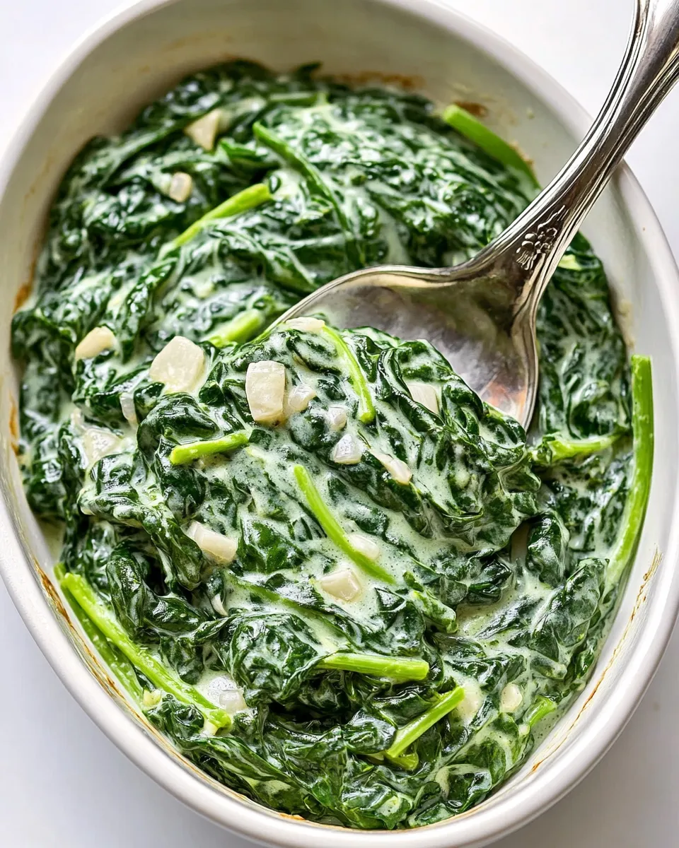 Classic Low-Carb Keto Creamed Spinach image
