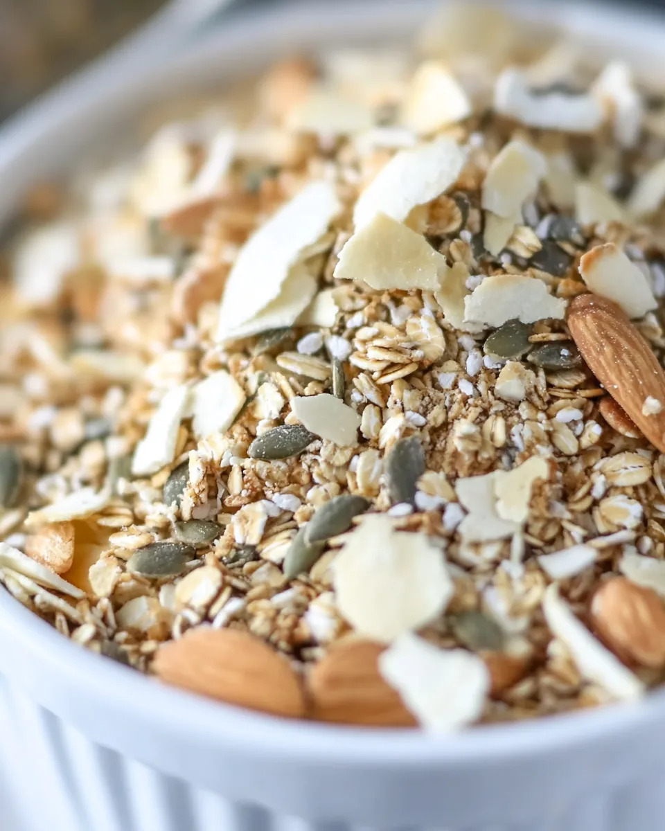 Classic Low Carb Keto Muesli Recipe image