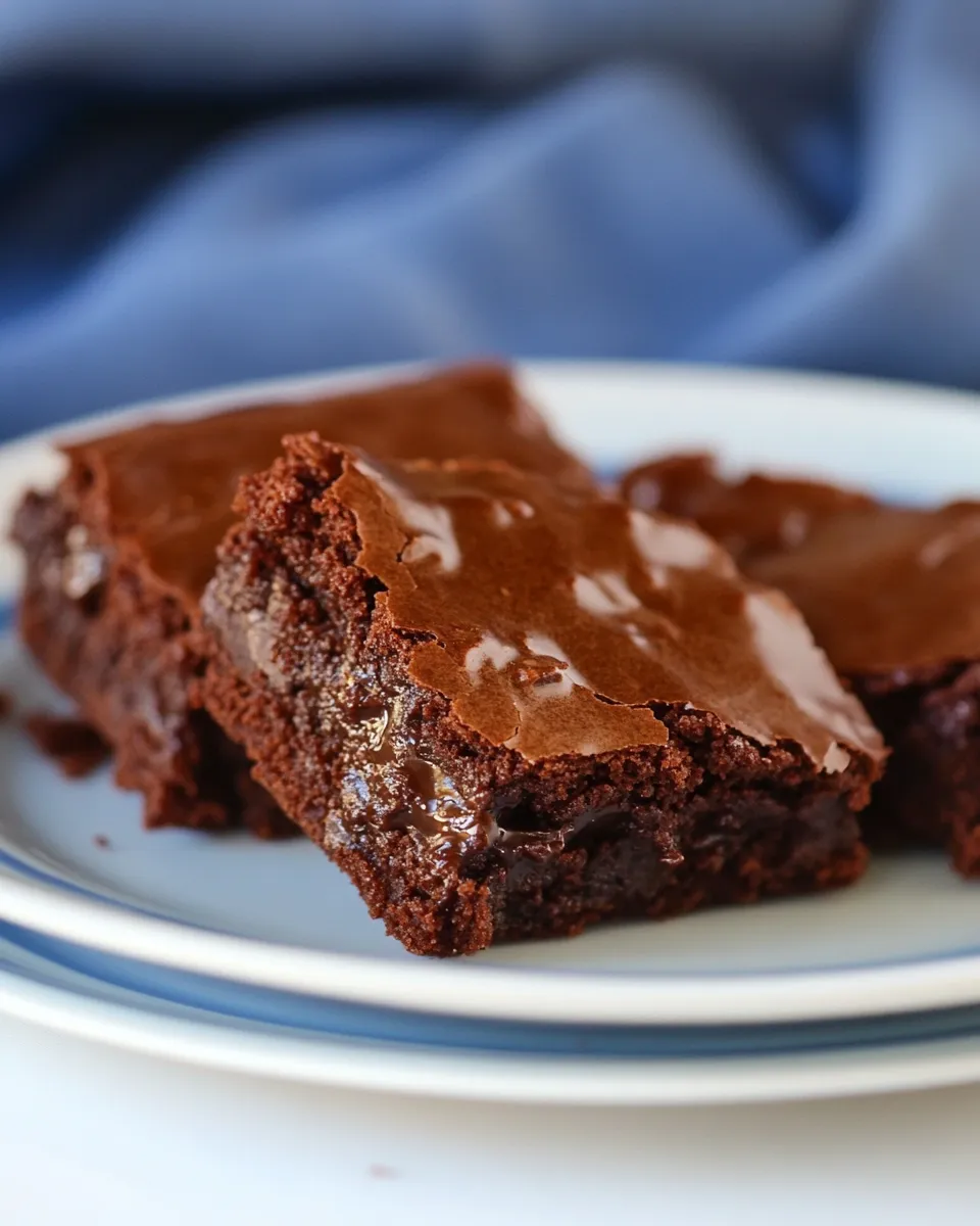 Classic Lunch Lady Brownies image