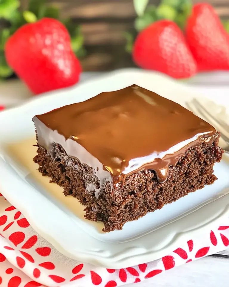 Homemade Lunch Lady Chocolate Cake photo