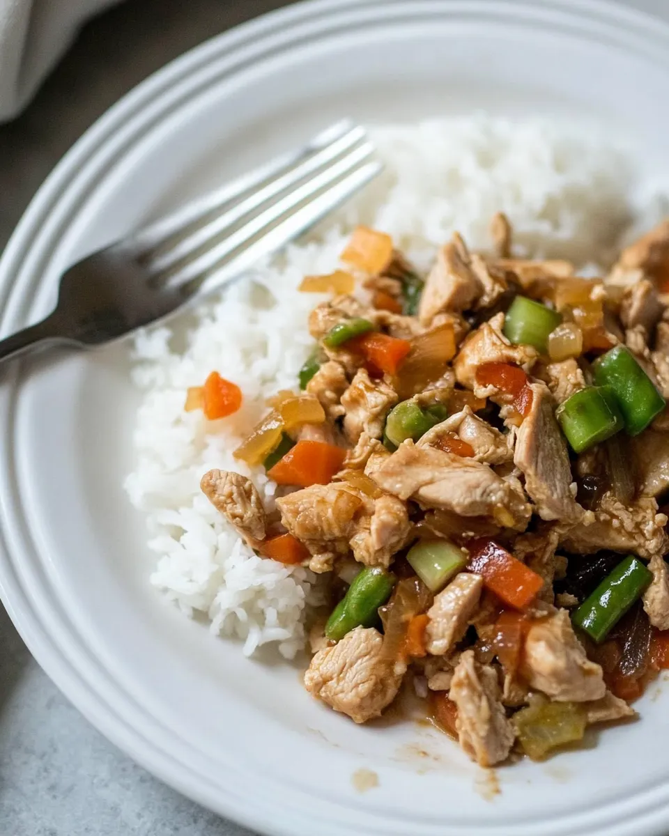 Delicious Macro Friendly Turkey Teriyaki Skillet image