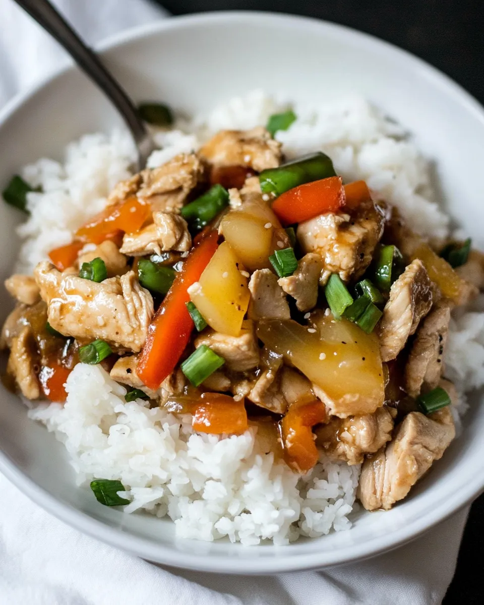 Healthy Macro Friendly Turkey Teriyaki Skillet recipe photo