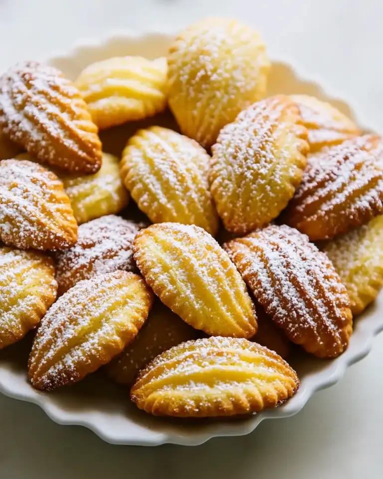 Homemade Madeleines recipe photo