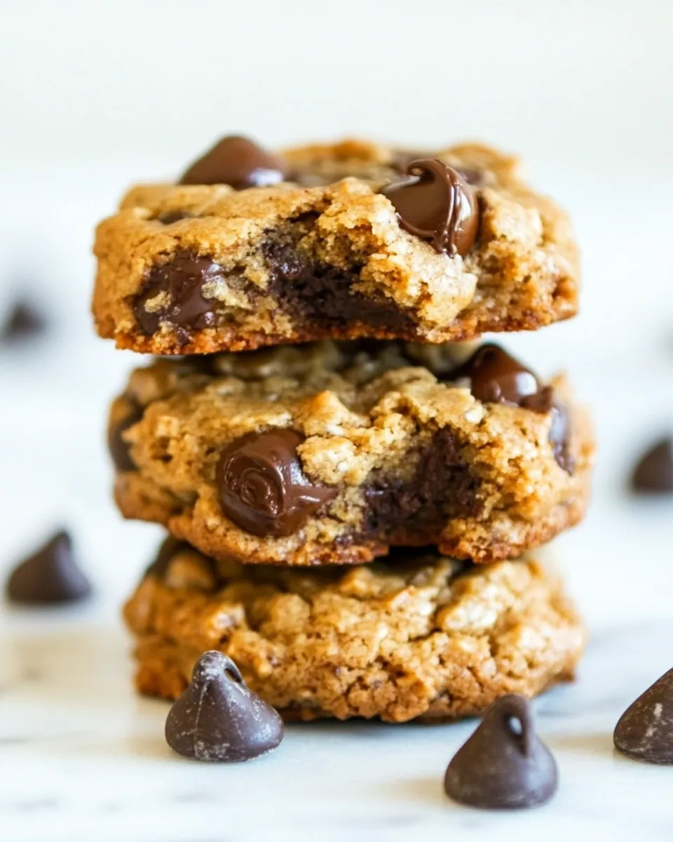 Easy Magic 4-Ingredient Chocolate Chip Cookies (Low-Carb!) image