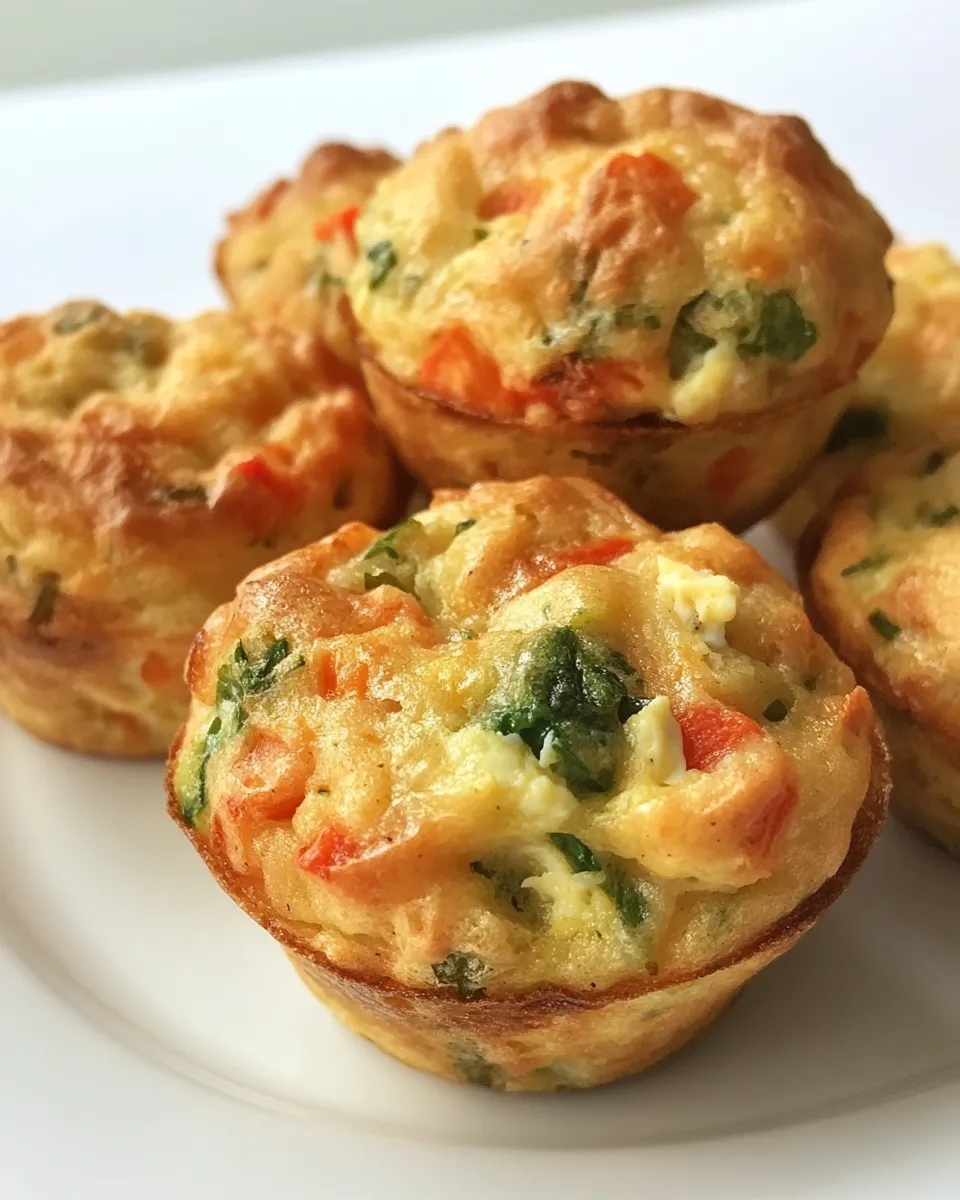 Healthy Make-Ahead Egg & Veggie Muffins recipe photo