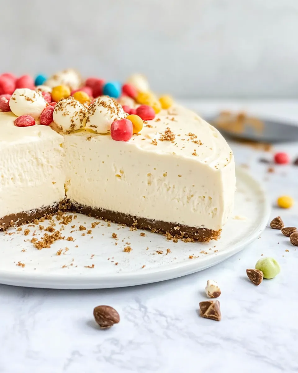 Easy Malted Mousse Cake recipe photo