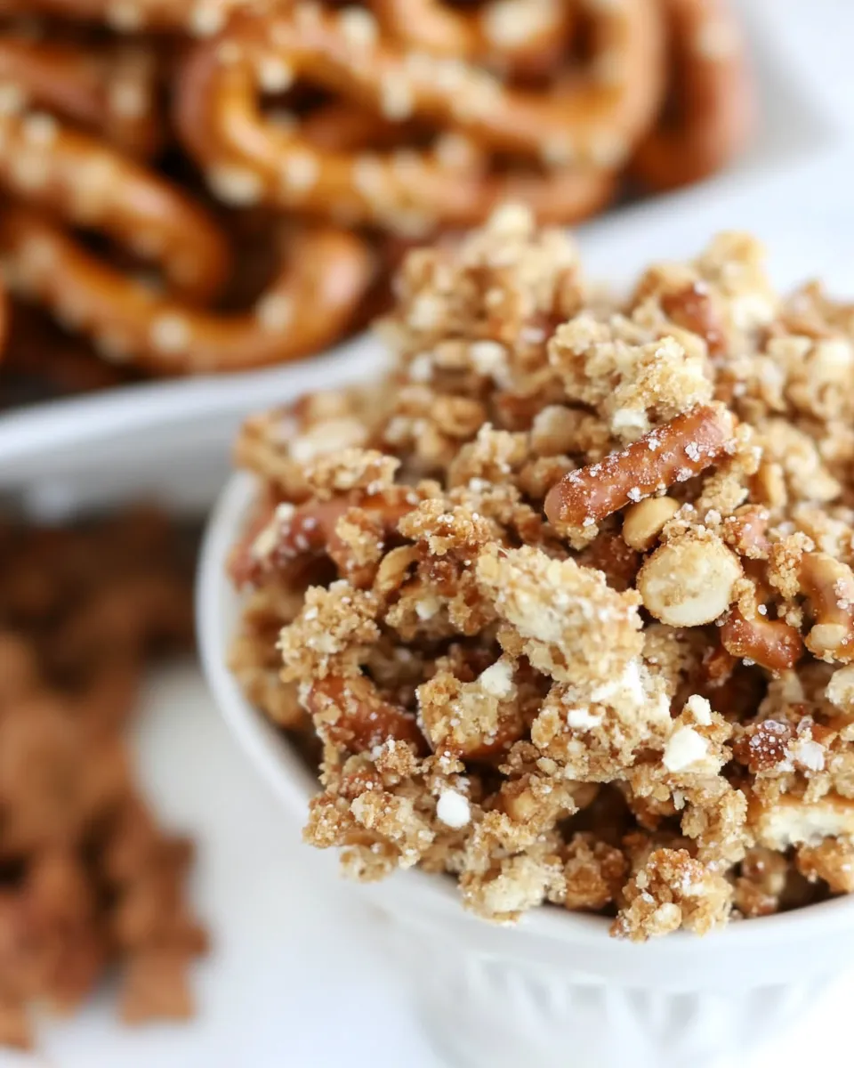 Homemade Malted Pretzel Crunch photo