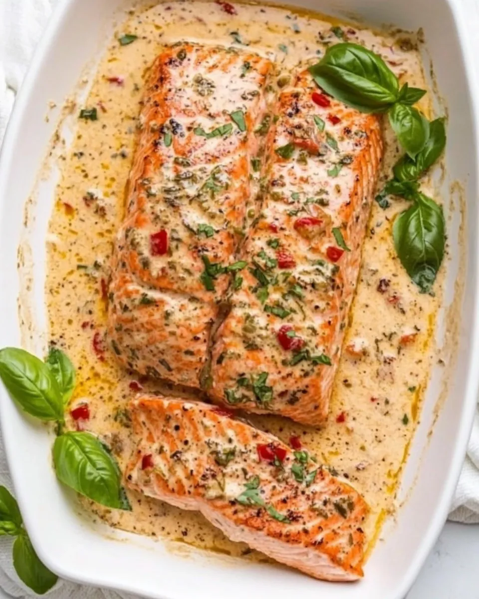 Quick Marry Me Salmon food shot