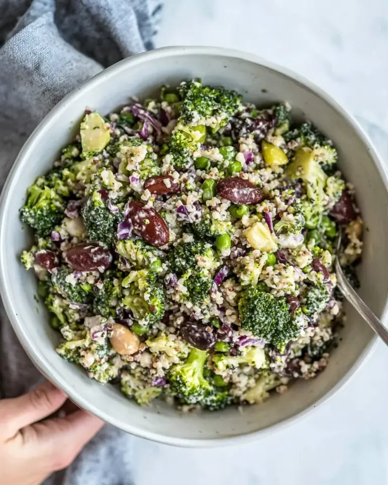 Homemade Mediterranean Low-Carb Broccoli Salad photo