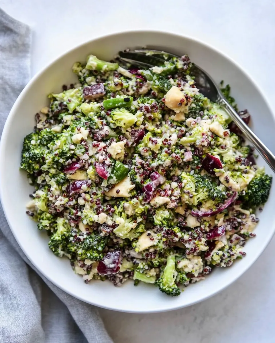 Easy Mediterranean Low-Carb Broccoli Salad recipe photo
