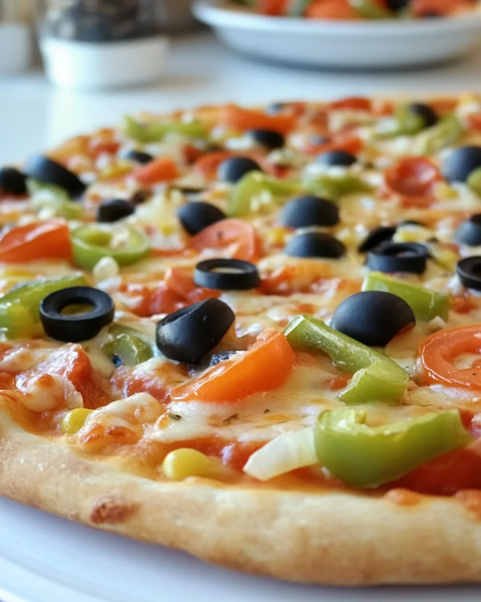 Classic Mediterranean Pizza image