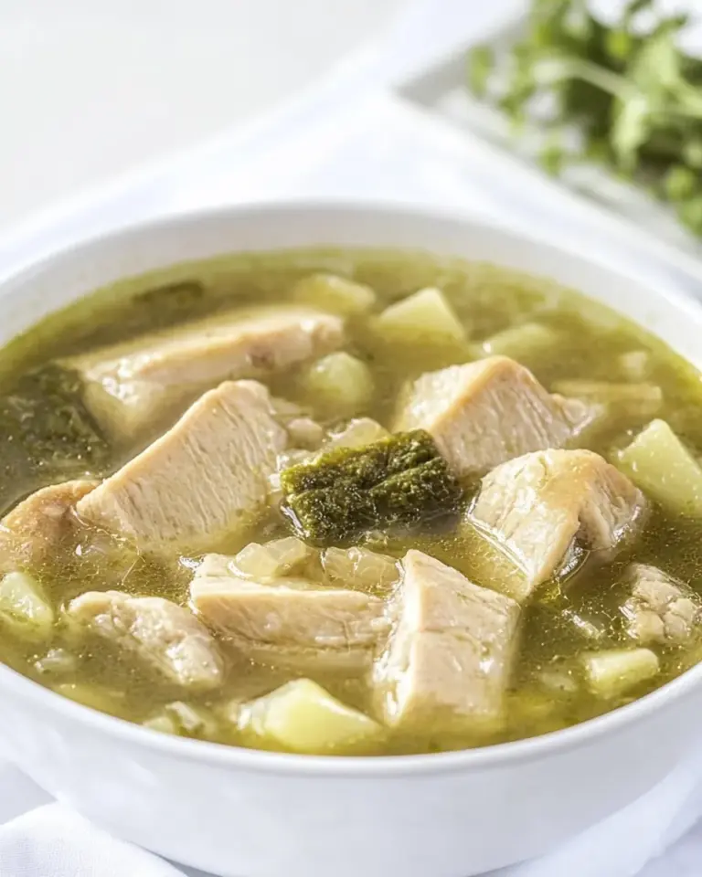 Homemade Menudo Verde photo