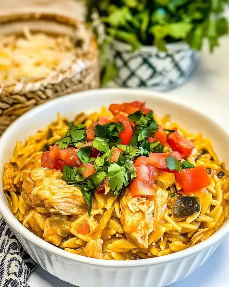 Homemade Mexican Chicken Orzo photo