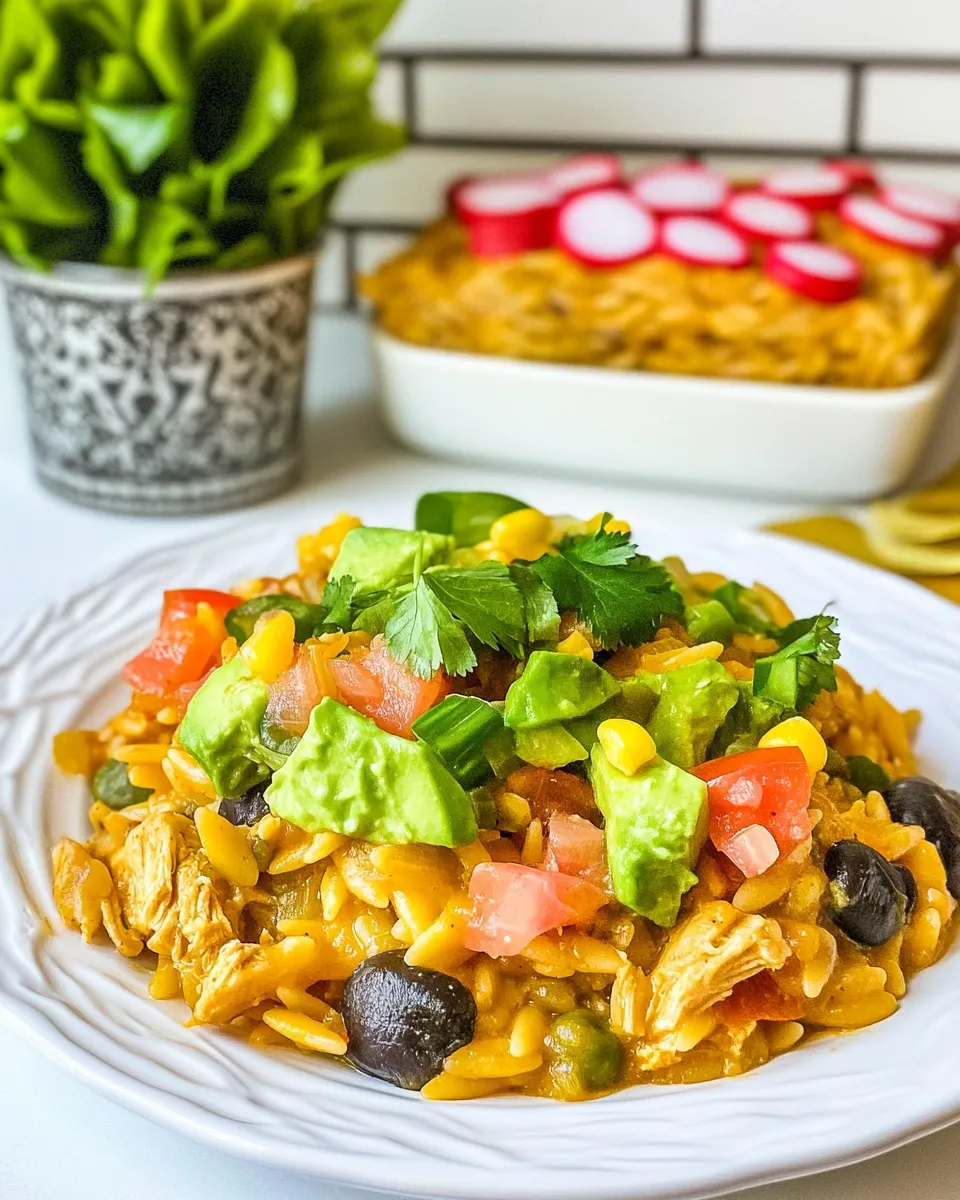 Delicious Mexican Chicken Orzo image