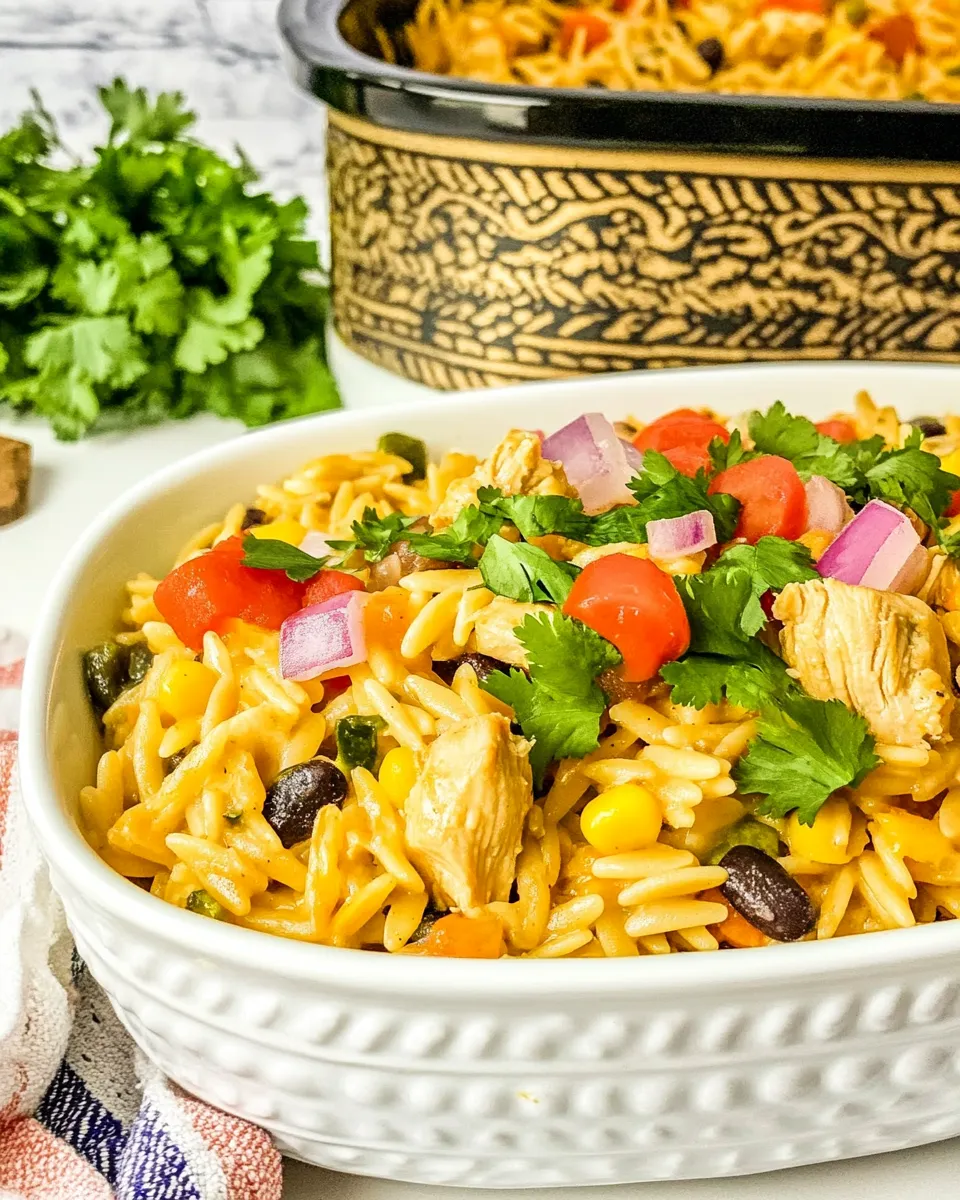 Quick Mexican Chicken Orzo recipe photo