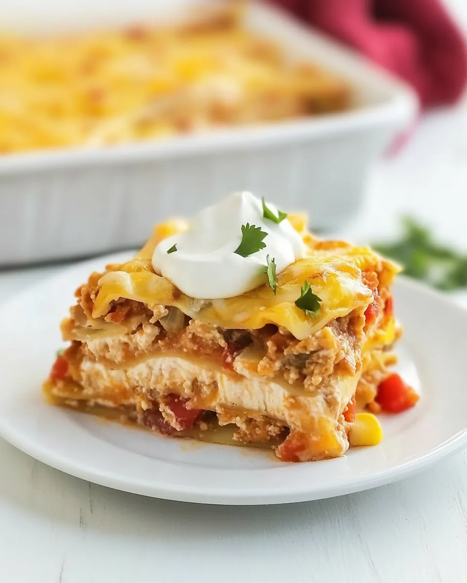 Classic Mexican Lasagna image