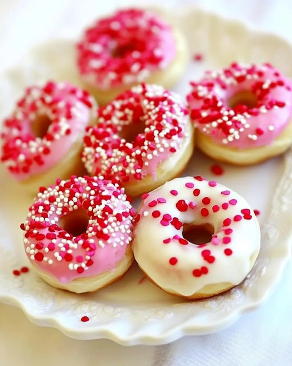 Homemade Mini Baked Donuts photo