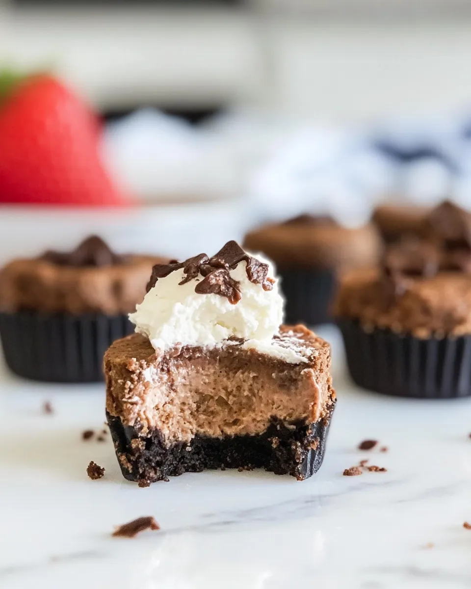 Delicious Mini Nutella Cheesecake Bites image