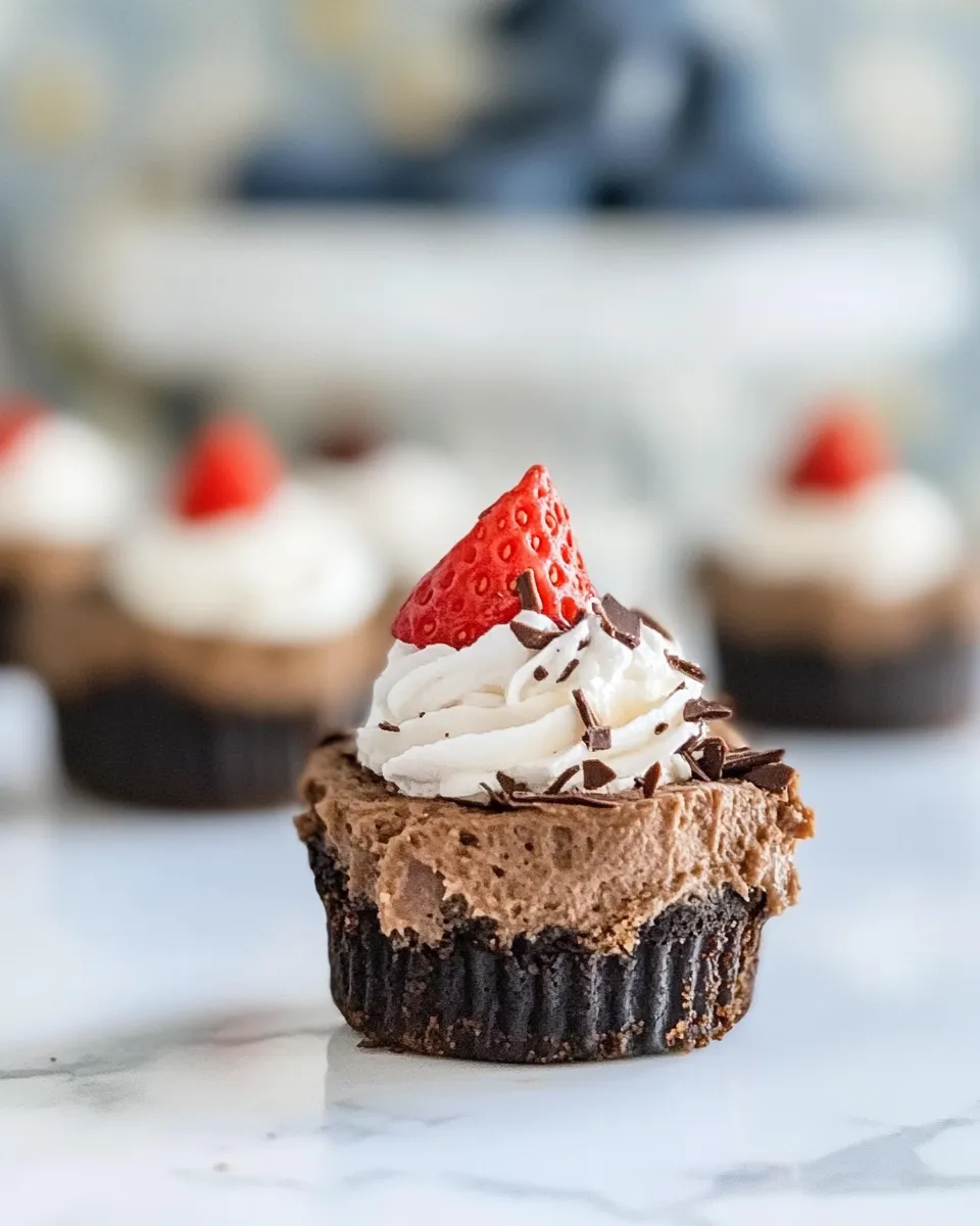 Tasty Mini Nutella Cheesecake Bites shot