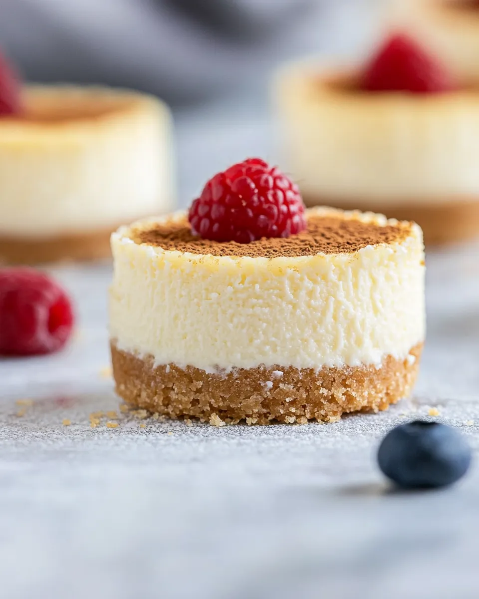 Homemade Mini Ricotta Cheesecakes photo
