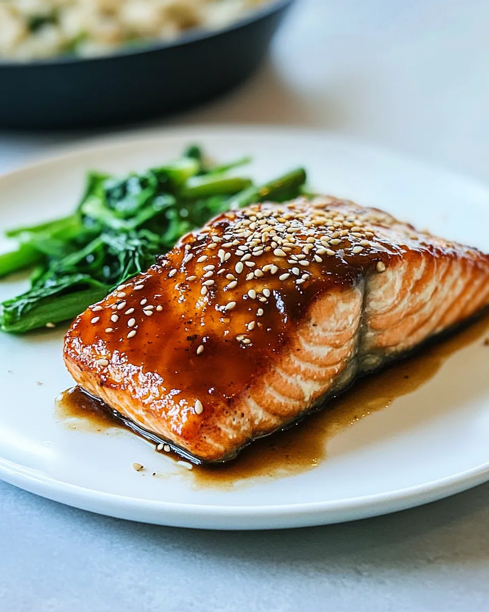 Classic Miso-Glazed Salmon image