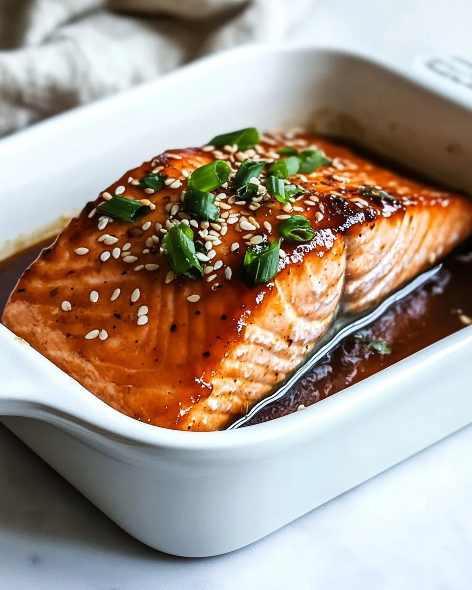 Easy Miso-Glazed Salmon recipe photo