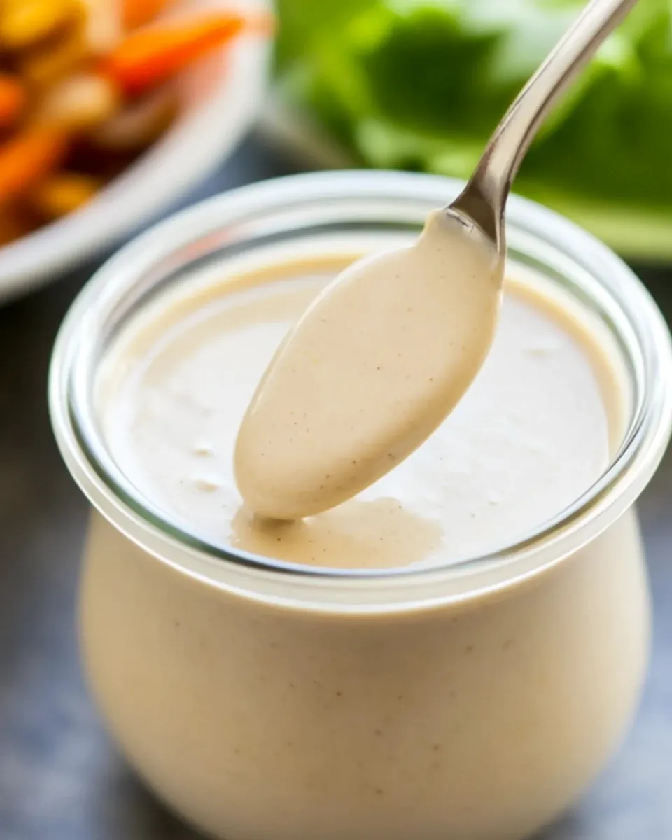 Easy Miso Tahini Dressing (Vegan, Oil-Free!) recipe photo