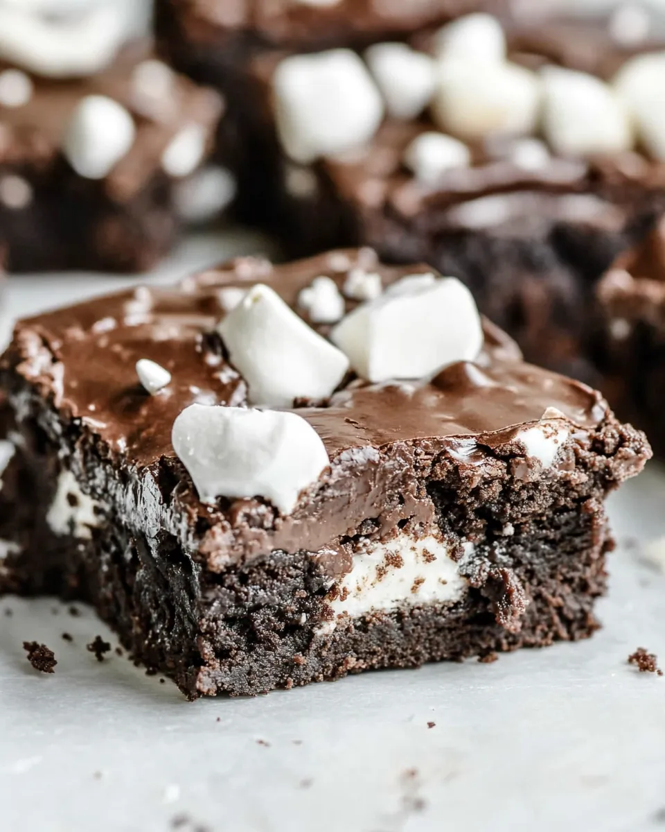 Easy Mississippi Mud Brownies recipe photo