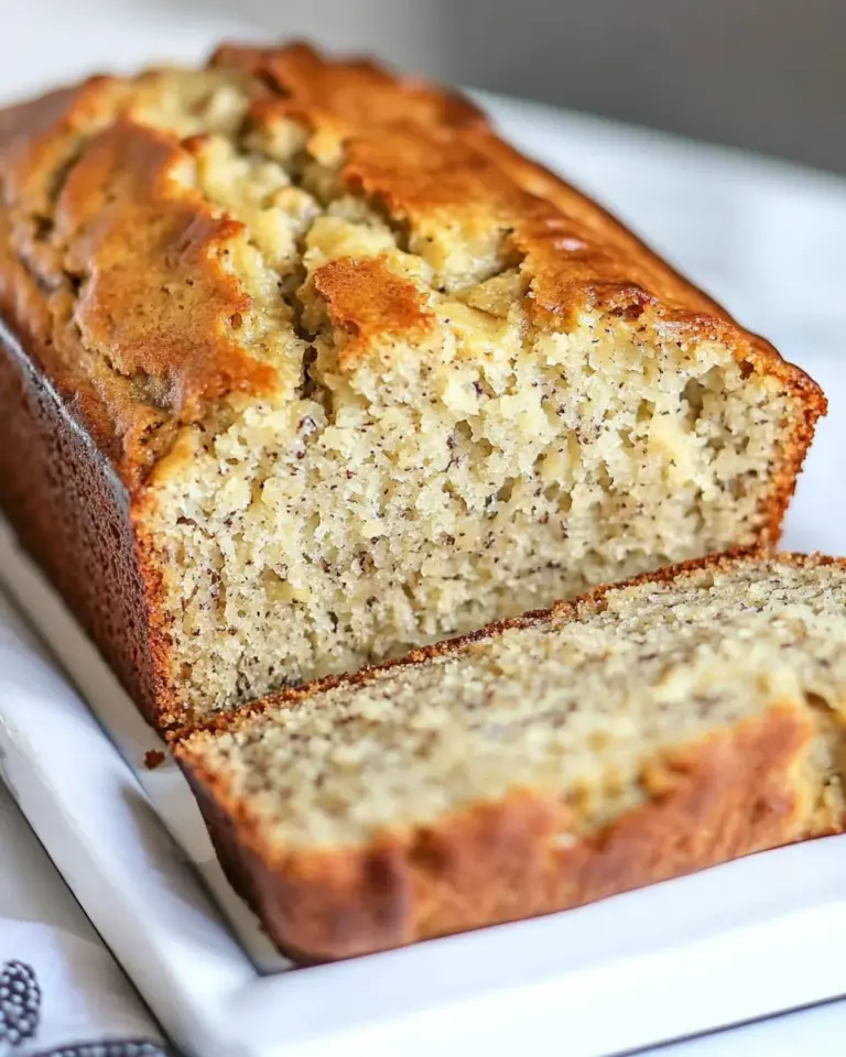Homemade Moist Banana Bread Recipe photo