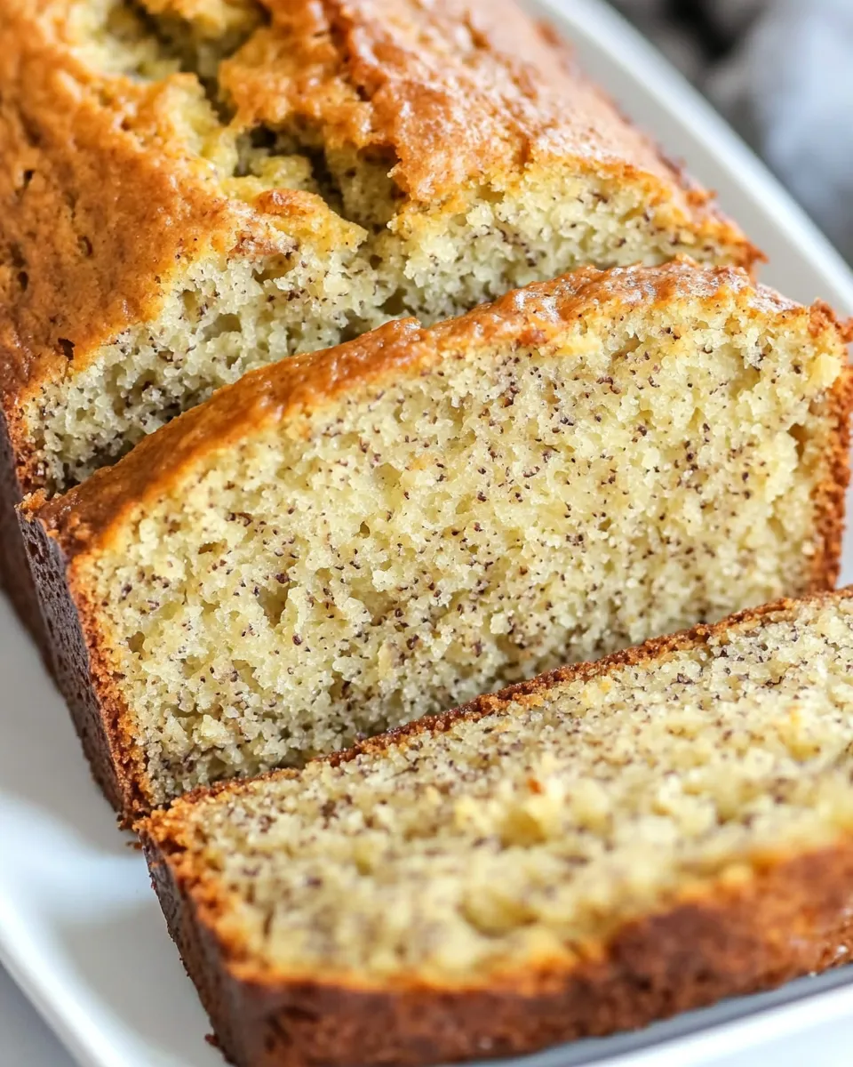 Delicious Moist Banana Bread Recipe recipe photo