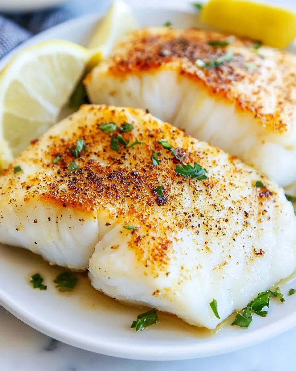 Easy Moist Oven Baked Cod photo