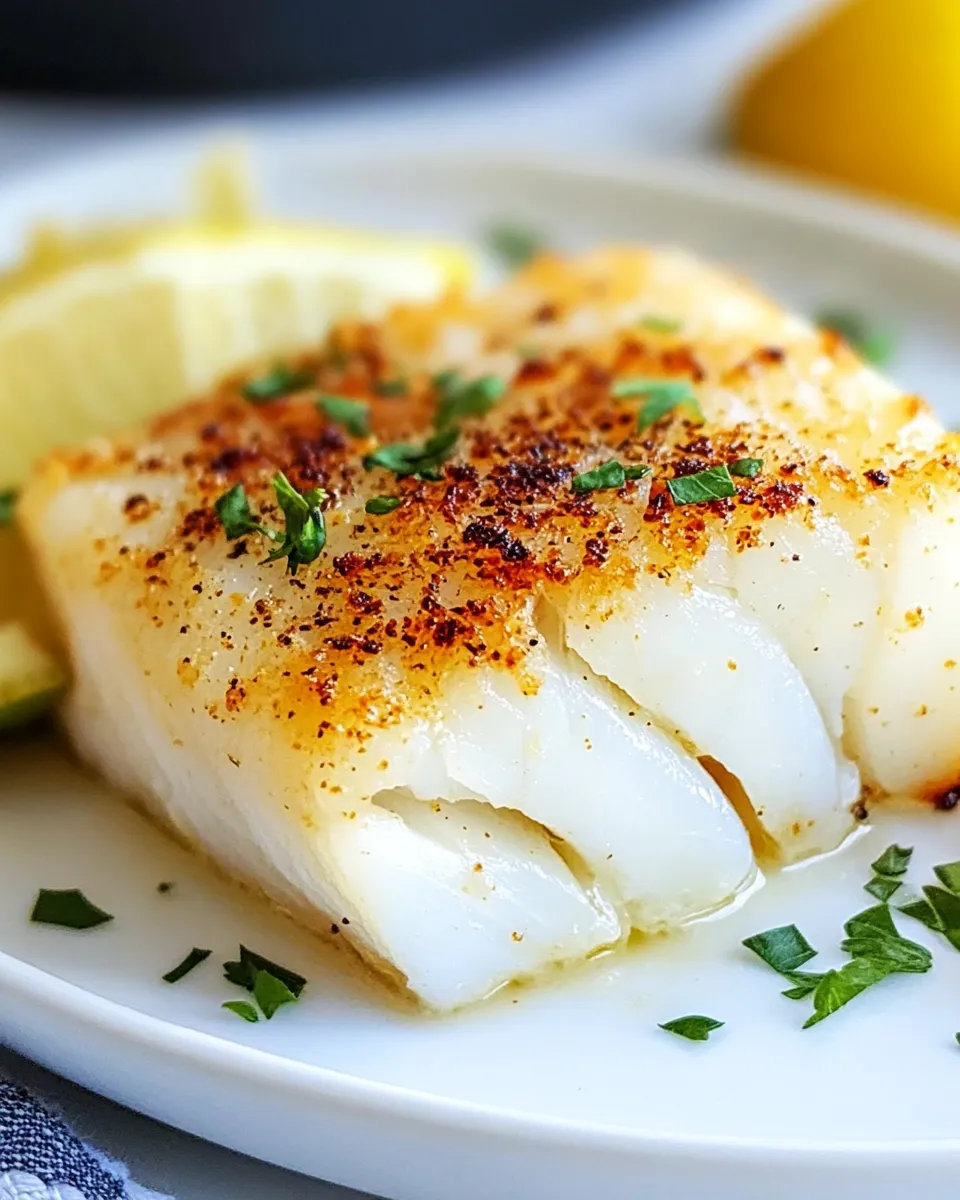 Best Moist Oven Baked Cod recipe photo
