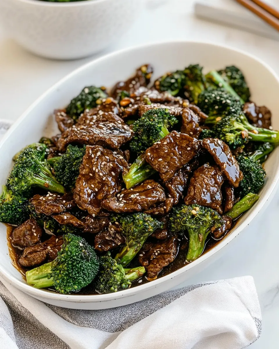 Easy Mongolian Beef and Broccoli recipe photo