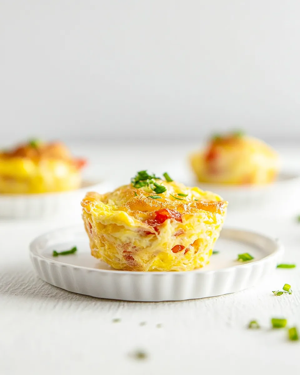 Delicious Muffin Tin Omelets recipe photo