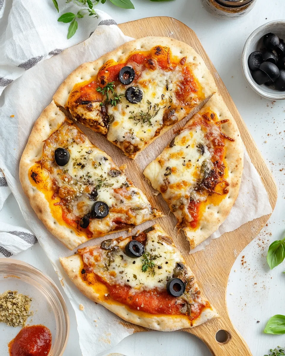 Homemade Naan Pizza photo