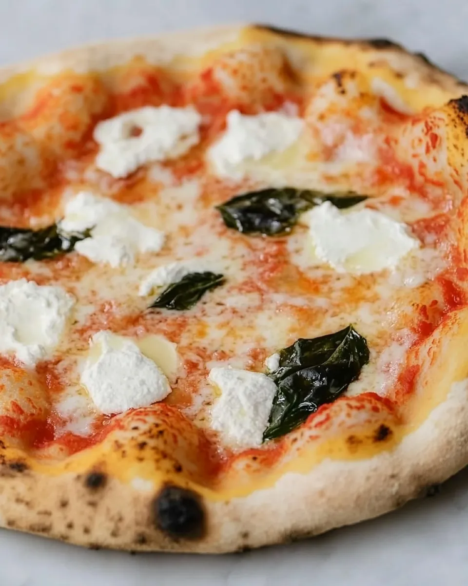 Delicious Neapolitan Pizza shot