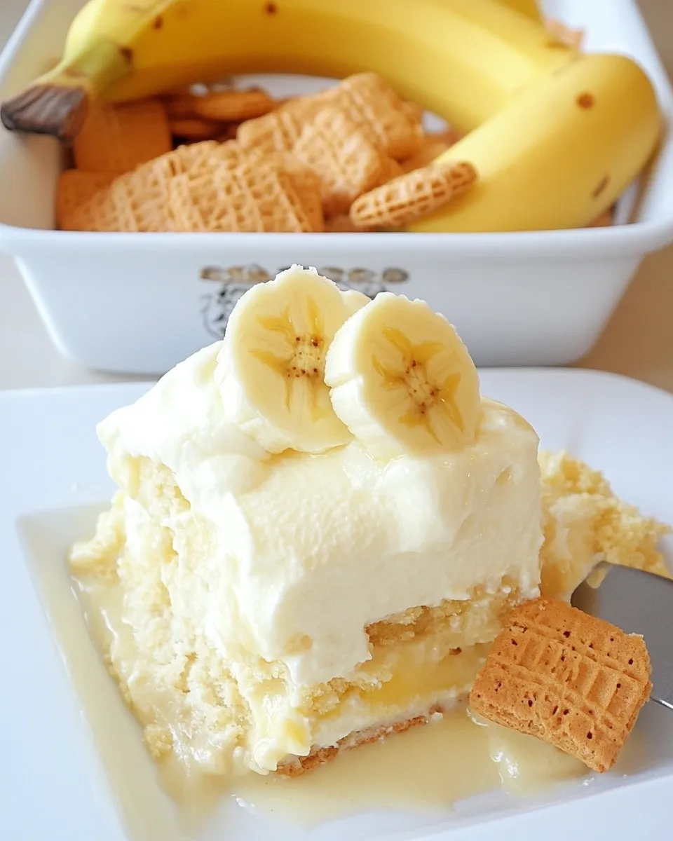 Classic Nilla Wafers Banana Cream Dessert image