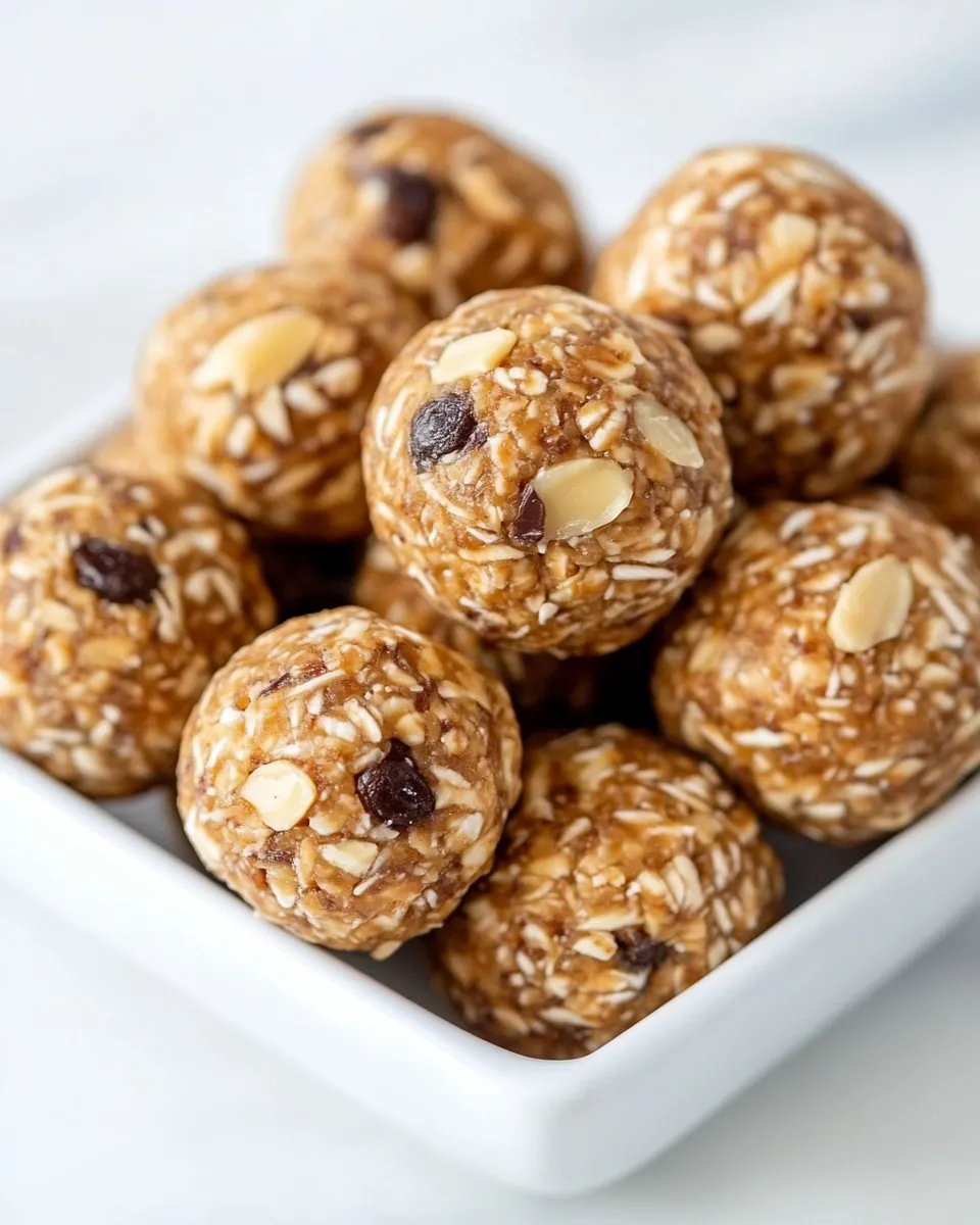 Delicious No-Bake Almond Energy Balls recipe photo