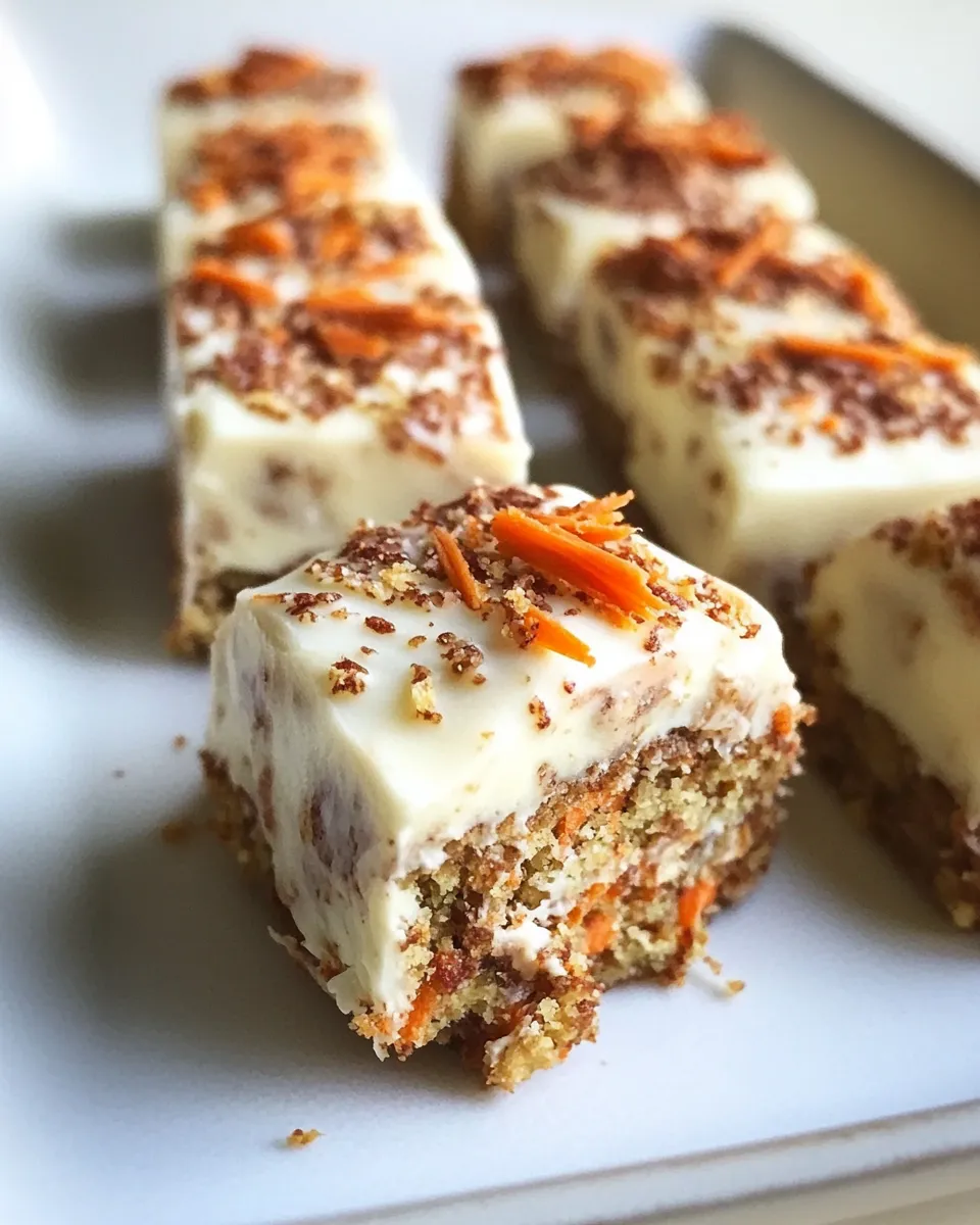 Classic No-Bake Carrot Cake Bites image